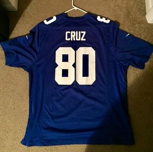 Nwot Authentic nike new york giants cruz jersey